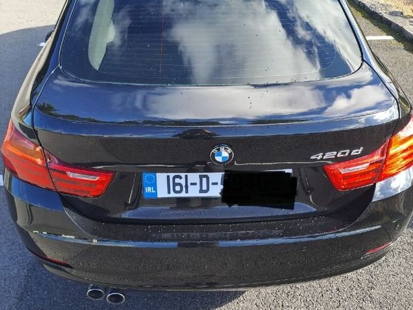BMW 4-Series Coupe, Diesel, 2016, Black