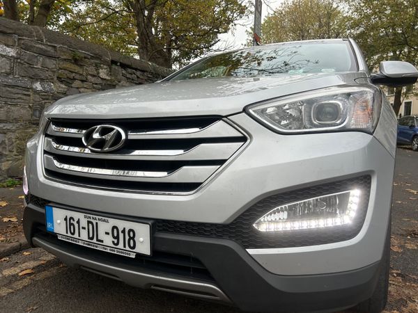 Hyundai Santa Fe SUV, Diesel, 2016, Silver