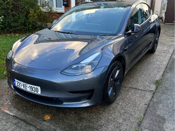 Tesla Model 3 Saloon, Electric, 2022, Grey