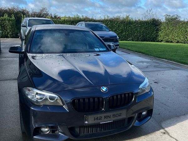 BMW 5-Series Saloon, Diesel, 2014, Blue