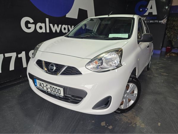 Nissan Micra Hatchback, Petrol, 2014, White