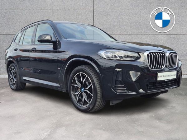 BMW X3 SUV, Petrol Plug-in Hybrid, 2024, Black