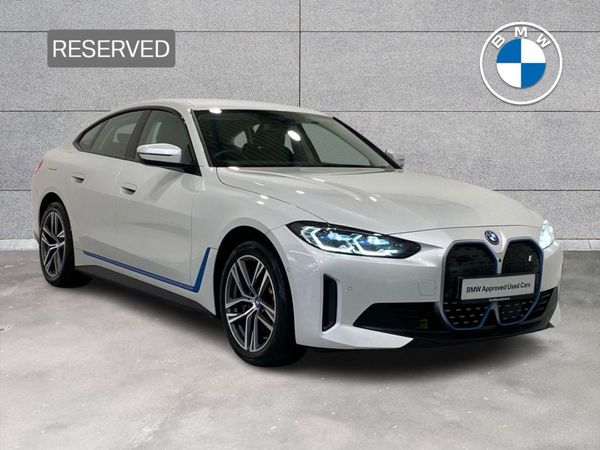 BMW i4 Hatchback, Electric, 2022, White