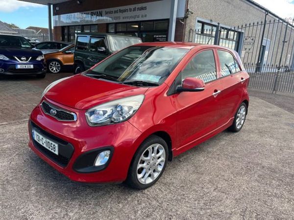 Kia Picanto Hatchback, Petrol, 2013, Red