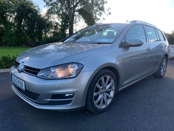 Volkswagen Golf Estate, Diesel, 2015, Silver