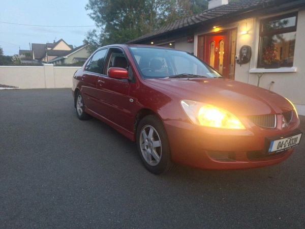 Mitsubishi Lancer Saloon, Petrol, 2004, Red
