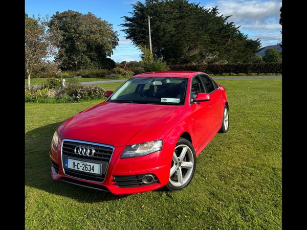 Audi A4 Saloon, Diesel, 2011, Red