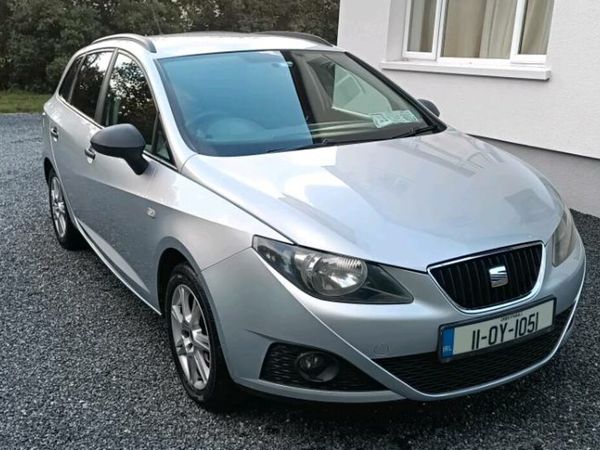 SEAT Ibiza Estate, Petrol, 2011, Silver