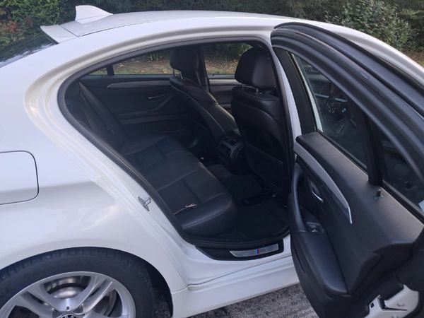 BMW 5-Series Saloon, Diesel, 2014, White