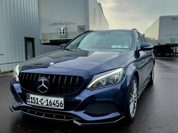 Mercedes-Benz C-Class Estate, Diesel, 2015, Blue