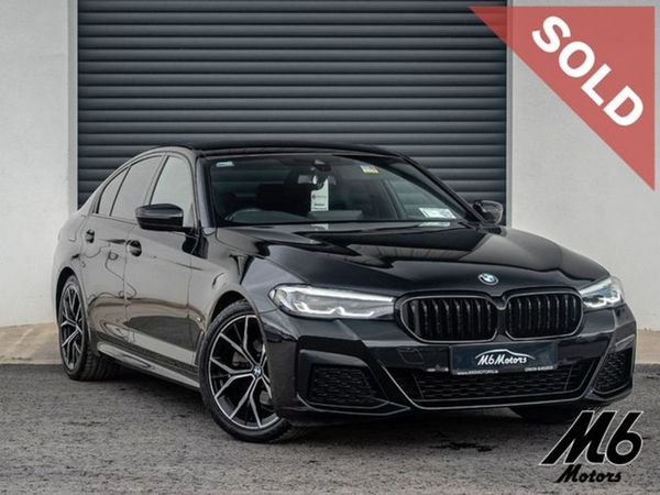 BMW 5-Series Saloon, Diesel, 2021, Black