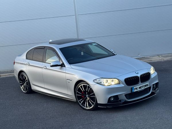 BMW 5-Series Saloon, Diesel, 2015, Silver