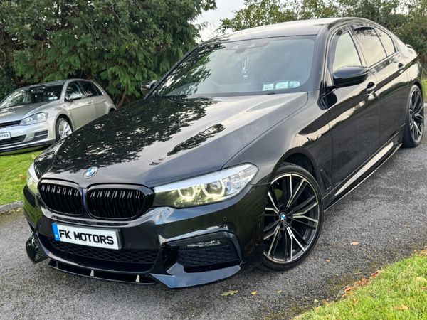 BMW 5-Series Saloon, Diesel, 2019, Black