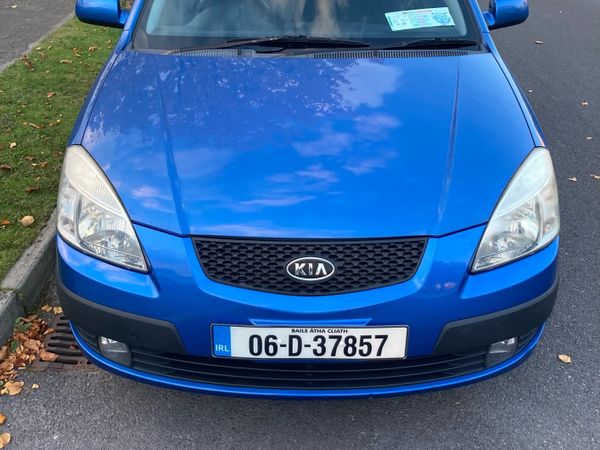 Kia Rio Saloon, Petrol, 2006, Blue