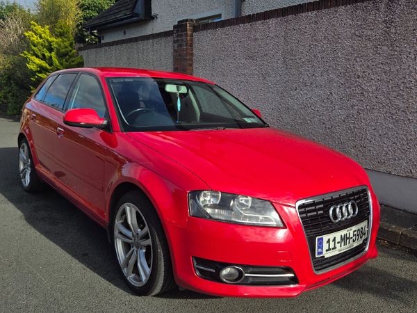Audi A3 Hatchback, Diesel, 2011, Red