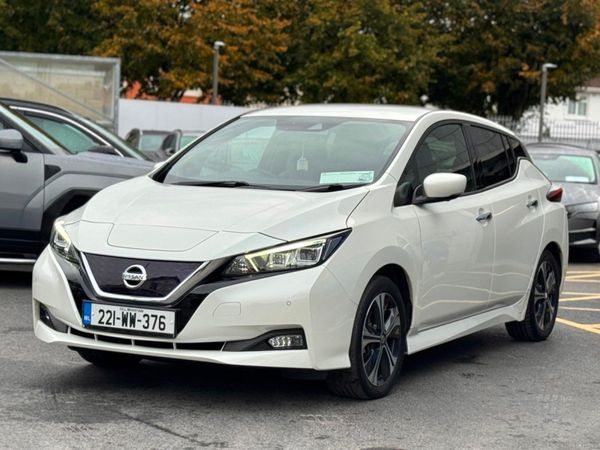 Nissan Leaf Hatchback, Electric, 2022, White