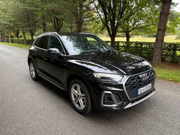 Audi Q5 SUV, Petrol Plug-in Hybrid, 2021, Black