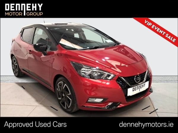 Nissan Micra Hatchback, Petrol, 2022, Red