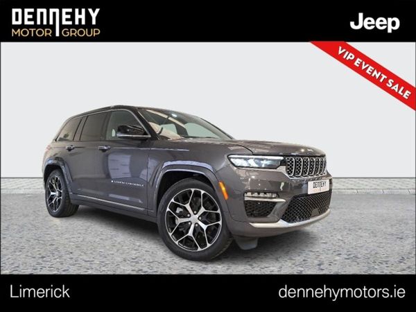 Jeep Grand Cherokee SUV, Petrol Plug-in Hybrid, 2025, Grey