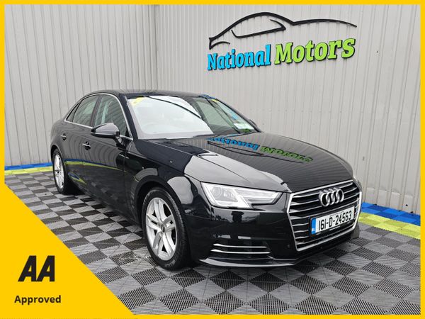Audi A4 Saloon, Diesel, 2016, Black