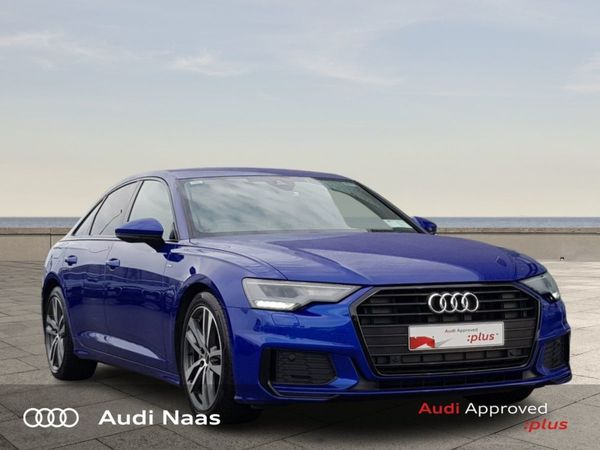 Audi A6 Saloon, Diesel, 2023, Blue