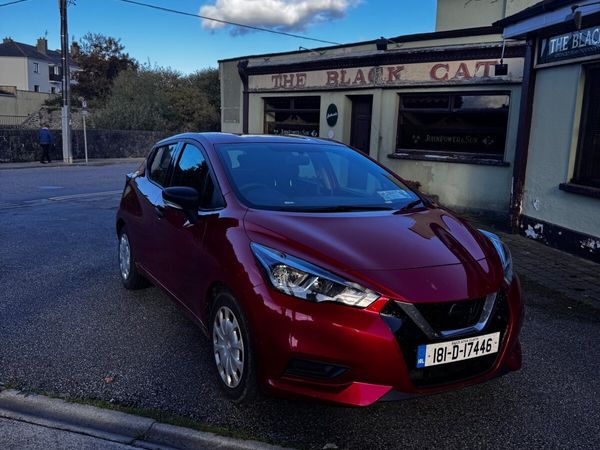 Nissan Micra Hatchback, Petrol, 2018, Red