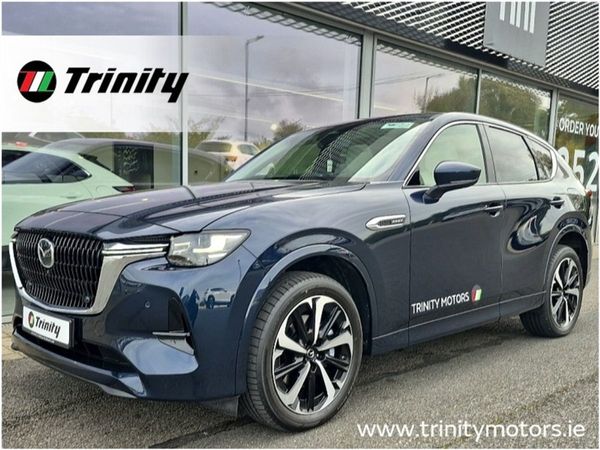 Mazda CX-60 SUV, Petrol Plug-in Hybrid, 2025, Blue