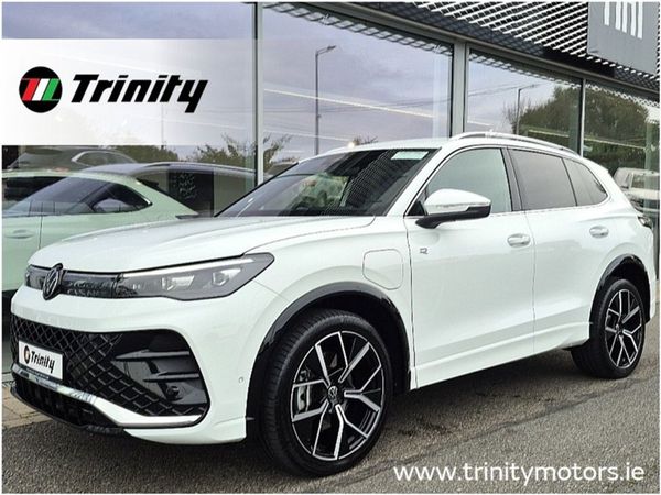 Volkswagen Tiguan SUV, Petrol Hybrid, 2024, White
