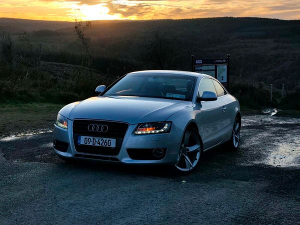 Audi A5 Coupe, Petrol, 2009, Silver