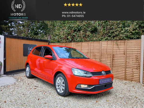 Volkswagen Polo Hatchback, Petrol, 2017, Red