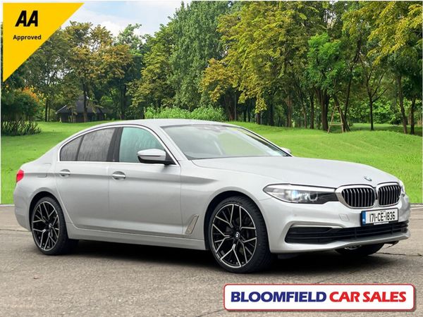 BMW 5-Series Saloon, Diesel, 2017, Grey