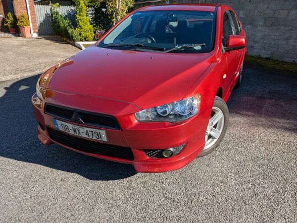 Mitsubishi Lancer Saloon, Petrol, 2008, Red