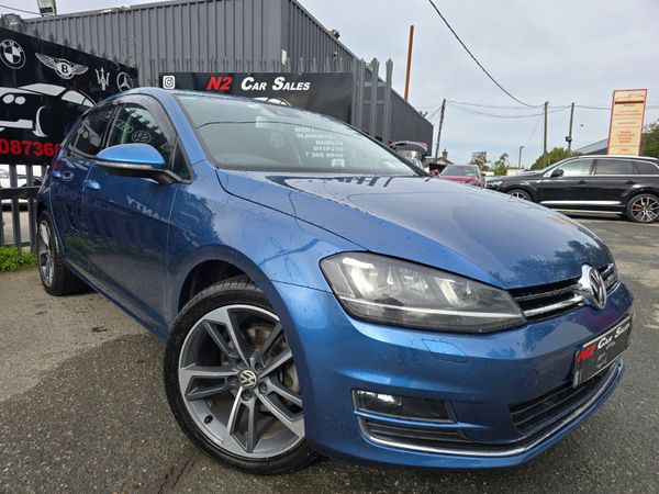 Volkswagen Golf Hatchback, Petrol, 2014, Blue