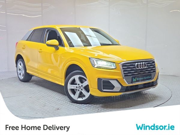 Audi Q2 Crossover, Petrol, 2017, Yellow