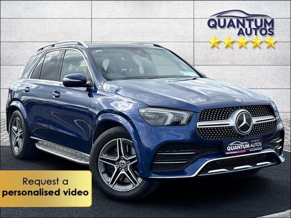 Mercedes-Benz GLE SUV, Diesel Plug-in Hybrid, 2020, Blue