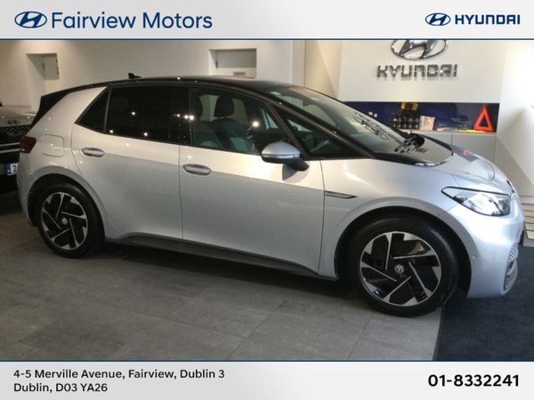 Volkswagen ID.3 Hatchback, Electric, 2023, Silver
