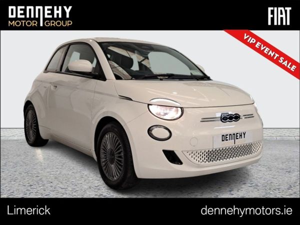 Fiat 500e Hatchback, Electric, 2025, White