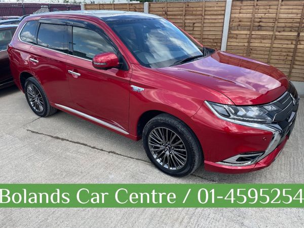 Mitsubishi Outlander SUV, Petrol Plug-in Hybrid, 2019, Red