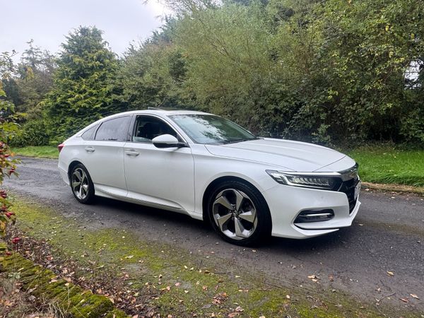 Honda Accord Saloon, Petrol Hybrid, 2020, White
