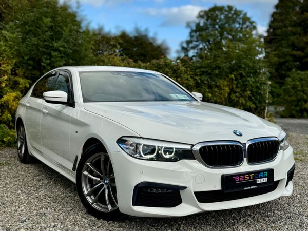 BMW 5-Series Saloon, Diesel, 2019, White
