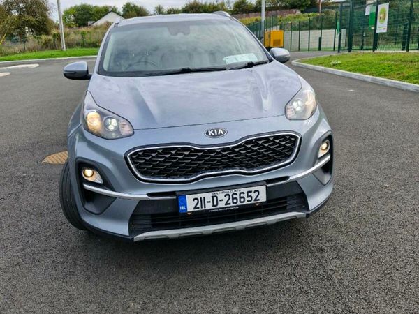 Kia Sportage SUV, Diesel Hybrid, 2021, Grey