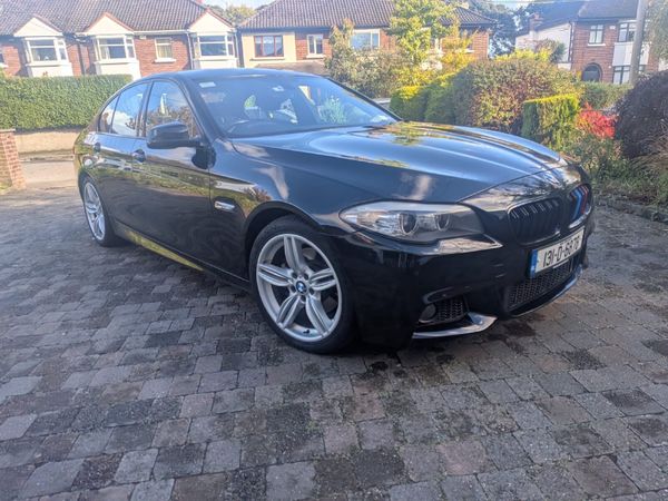 BMW 5-Series Saloon, Diesel, 2013, Black