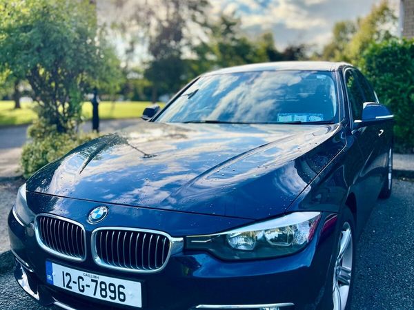 BMW 3-Series Saloon, Diesel, 2012, Blue