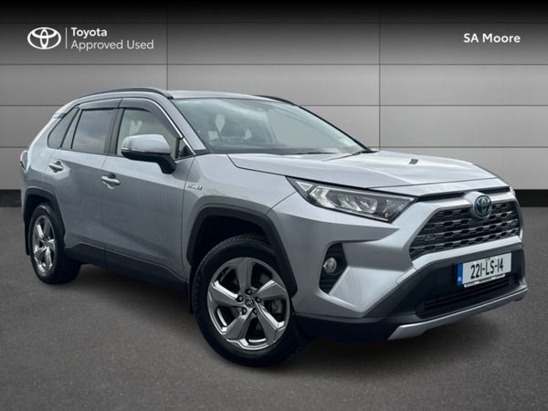 Toyota RAV4 SUV, Petrol Hybrid, 2022, Grey