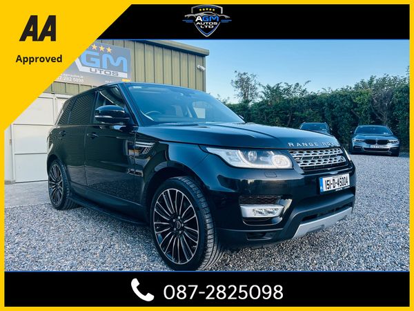 Land Rover Range Rover Sport SUV, Diesel, 2015, Black