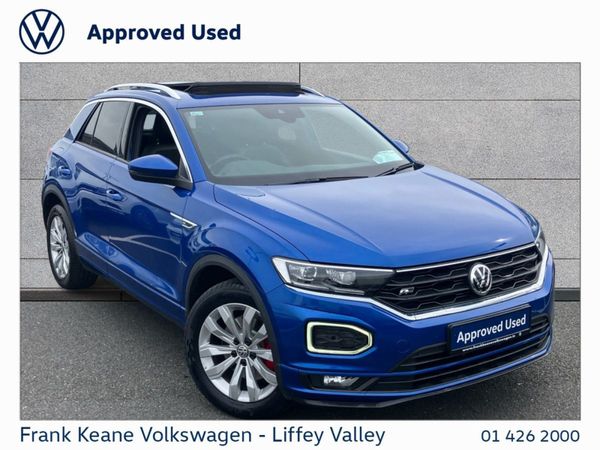 Volkswagen T-Roc SUV, Petrol, 2020, Blue