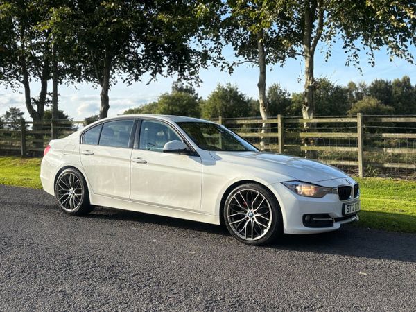 BMW 3-Series Saloon, Diesel, 2012, White