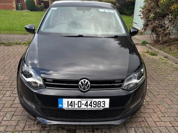 Volkswagen Polo Hatchback, Petrol, 2014, Black