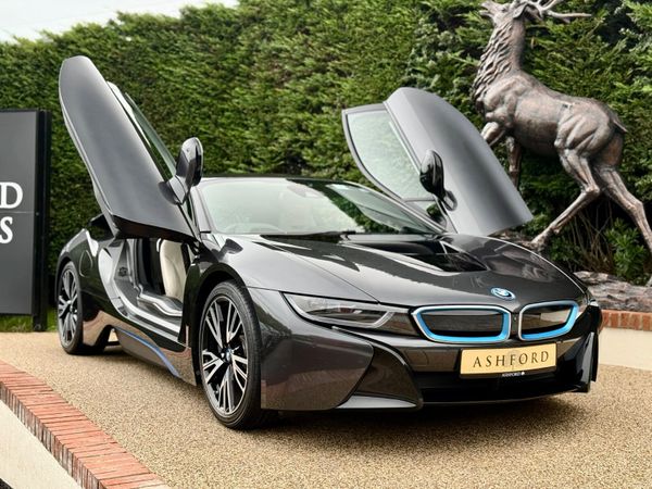 BMW i8 Coupe, Petrol Plug-in Hybrid, 2018, Grey