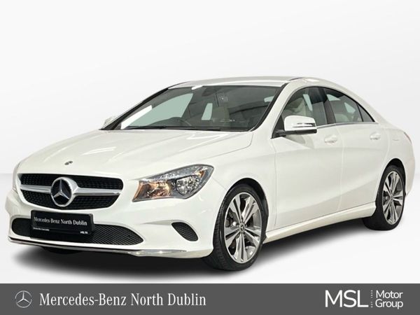 Mercedes-Benz CLA Saloon, Petrol, 2018, White